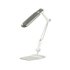 Lampara De Oficina Q-Connect Sobremesa Profesional Abs 32 Leds 9 W Interruptor Sensor 3 Niveles Color Cromado