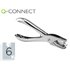 Taladrador Q-Connect Kf18765 De Tenaza Metalico Cromado 1 Taladro Abertura 6 Mm Capacidad 6 Hojas