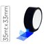 Cinta Seguridad Q-Connect Precinto Postal Azul 35 Mt X 33 Mm