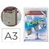 Funda De Presentacion Tarifold Adhesiva Removible Din A3 Con Esquina Magnetica Capacidad Para 10 Hojas Pack