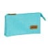 Portatodo Escolar SAFTA Lago Triple 22 x 12 x 3 cm.