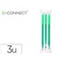 Recambio Boligrafo Q-Connect Retractil Kf11060 Borrable Verde Caja De 3 Unidades