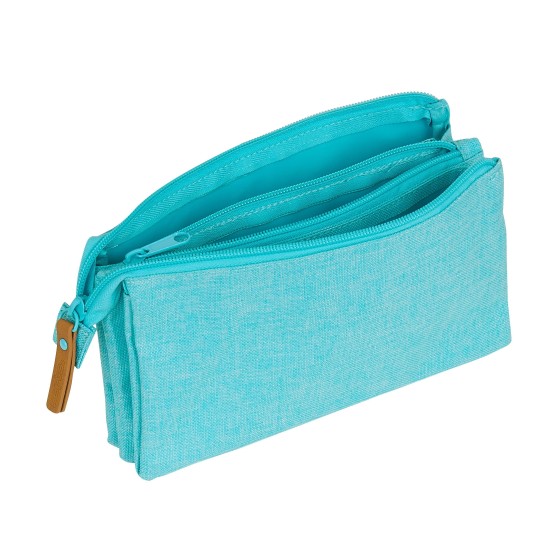 Portatodo Escolar SAFTA Lago Triple 22 x 12 x 3 cm.