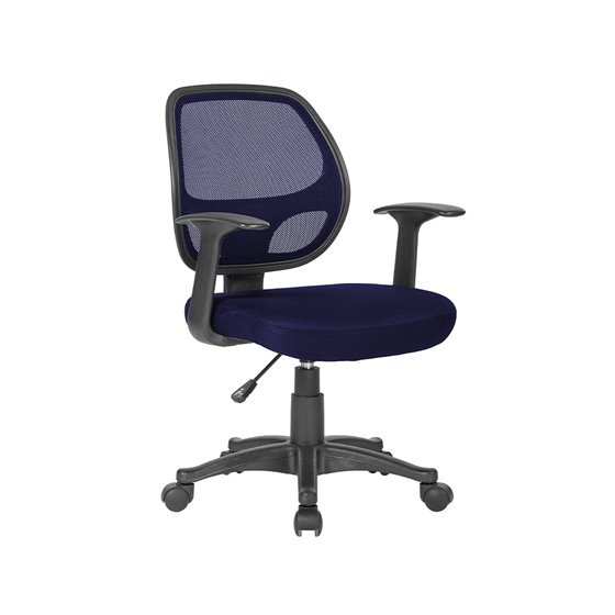 Silla Giratoria Q-Connect Respaldo Medio Regulable En Altura 870+120Mm Alto 550Mm Ancho 590Mm Profundidad