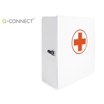 Botiquin Q-Connect Metalico 4 Compartimentos Vacio Primeros Auxilios 330X360X120 Mm