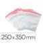 Bolsa Plastico Autocierre Q-Connect 250X350 Mm Paquete De 100 Unidades