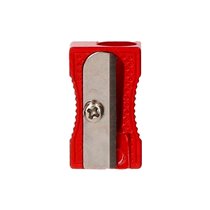 Sacapuntas Liderpapel Metalico Cu�a 1 Uso Color Rojo