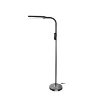 Lampara De Suelo Q-Connect 15W Con Control Remoto Altura 146 Cm Color Negro