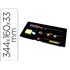 Bandeja Organizadora Q-Connect De Cajones Color Negro 344X160X33 Mm