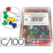 Se�alizador De Planos Q-Connect Caja De 100 Unidades Colores Surtidos