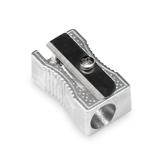 Sacapuntas Q-Connect Metalico Rectangular 1 Uso
