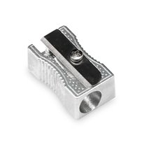 Sacapuntas Q-Connect Metalico Rectangular 1 Uso