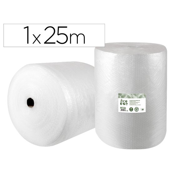 Plastico Burbuja Liderpapel Ecouse 1X25M 30% De Plastico Reciclado