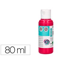 Pintura Acrilica Liderpapel Bote De 80 Ml Magenta