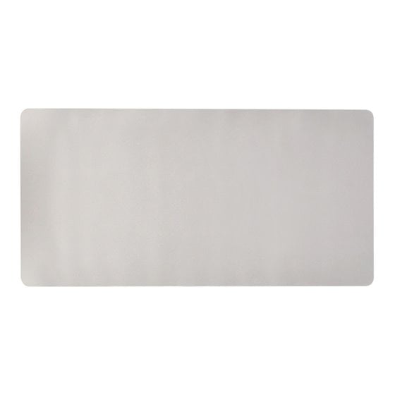 Alfombrilla Para Raton Q-Connect Xxl Similcuero Gris Base Antideslizante 800X400X2 Mm