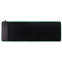 Alfombrilla Para Raton Q-Connect Gaming Con Cargador Inalambrico E Iluminacion Rgb Color Negro 800X300X4 Mm