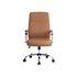 Silla Q-Connect Direccion Mode Na Simil Piel Base Metalica Alt Max 1210 Anc 630 Prof 650 Mm Ruedas Premium Color Crema