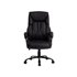 Silla Q-Connect Direccion Bolz Ano Simil Piel Base Metalica Alt Max 1260 Anc 650 Prof 730 Mm Ruedas Premium Color Negro
