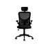 Silla Q-Connect Ergonomica Pal Ermo Malla Base Nylon Alt Max 1300 Anc 610 Prof 600 Ruedas Premium Color Negro