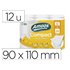 Papel Higienico Amoos 2 Capas 110 Mm Diametro X 90 Mm Alto 30 Gr/M2 Paquete De 12 Rollos