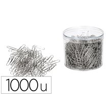 Clips Niquelados Q-Connect N�2 33 Mm Cubilete De 1000 Unidades