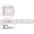 Regla Liderpapel Plastico Cristal 30 Cm