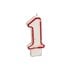 Vela Cumplea�os Liderpapel N�1