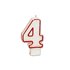 Vela Cumplea�os Liderpapel N�4