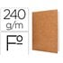 Subcarpeta Liderpapel Folio Kraft Interior Blanco 240G/M2