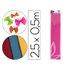 Papel Crespon Liderpapel 50 Cm X 2.5M 34G/M2 Rosa