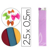 Papel Crespon Liderpapel 50 Cm X 2.5M 34G/M2 Lila