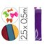 Papel Crespon Liderpapel 50 Cm X 2.5M 34G/M2 Violeta