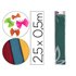 Papel Crespon Liderpapel 50 Cm X 2.5M 34G/M2 Verde Oscuro