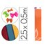 Papel Crespon Liderpapel 50 Cm X 2.5M 34G/M2 Naranja Claro