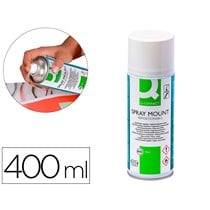 Pegamento Q-Connect Spray Quick Mount Adhesivo Reposicionable Bote De 400 Ml