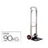Carretilla Portapaquetes Q-Connect Con Ruedas Plegablesen Aluminio Carga 90 Kg 1110X390X410 Mm