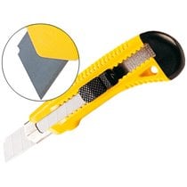 Cuter Q-Connect 68Bc Con Protector Metalico De Cuchilla Ancha