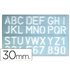 Plantilla Liderpapel Rotulacion 1600 Letras Y Numeros 30 Mm
