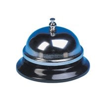 Timbre Recepcion Q-Connect Metalico 85X55 Mm