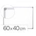 Pizarra Blanca Q-Connect Melamina Marco De Aluminio 60X45 Cm
