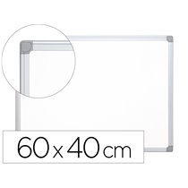 Pizarra Blanca Q-Connect Melamina Marco De Aluminio 60X45 Cm