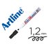 Rotulador Artline Marcador Permanente Ek-440 Xf Negro -Punta Redonda 1.2 Mm -Metal Caucho Y Plastico