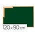 Pizarra Verde Q-Connect Marco De Madera 120X90 Cm Sin Repisa