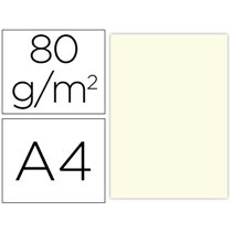 Papel Color Liderpapel A4 80Gr Crema Paquete De 100 Hojas