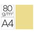 Papel Color Liderpapel A4 80Gr Amarillo Paquete De 100 Hojas