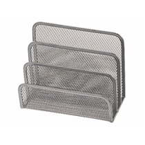 Soporte Para Cartas Q-Connect Metalico Rejilla Gris 170X135X83 Mm
