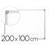 Pizarra Blanca Q-Connect Lacada Magnetica Marco De Aluminio 200X100 Cm