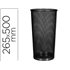 Paraguero Metalico Q-Connect Kf00829 Rejilla Negro 26,5 Diametro X 50 Cm