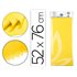 Papel Seda Liderpapel 52X76Cm 18G/M2 Bolsa De 5 Hojas Amarillo