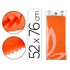 Papel Seda Liderpapel 52X76Cm 18G/M2 Bolsa De 5 Hojas Naranja